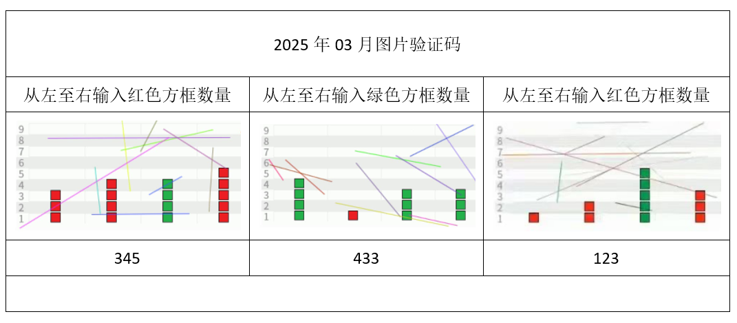2025年03月验证码